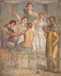 Fresco Depicting Admetus and Alcestis