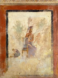 Fresco Depicting Ares and Aphrodite from House of Punished Love, Pompeii