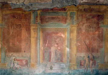 Fresco Depicting Iphigenia in Tauris, House of Pinarius Cerialis, Pompeii