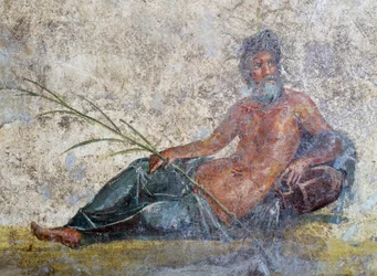 River God, Fresco from Pompei