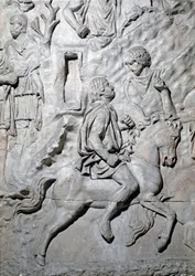 A Numidian Rider, Mould of 1862, Column of Trajan, Rome