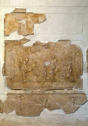 Roman art: initiation to the mysteries of Dionysus: celebration of Dionysian rituals
