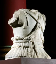 Sculpted Torso of a Cavalryman