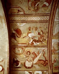 Romanesque Art: Interior of the Abbey of Saint-Savin-sur-Gartempe