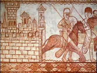 The Siege of Damascus (detail)