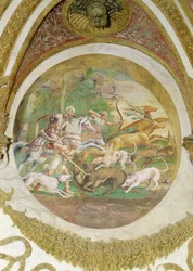 Chamber of the Winds, Deer and Wild Boar Hunt