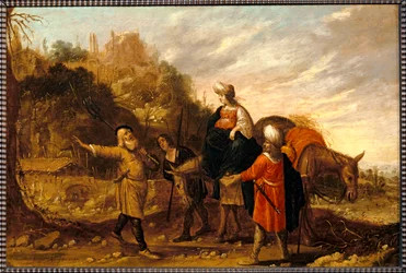Gehazi returning from the house of the Shunammite and going to meet Elisha, 1644