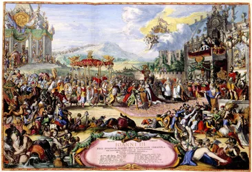 Allegory of King John III Sobieski, 1675