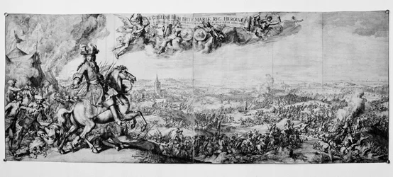 King William III at The Battle of the Boyne, 1 July 1690