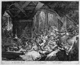 Vienna Print Cycle, Discovery and Destruction of a Turkish Mine Under the Imperial Palace