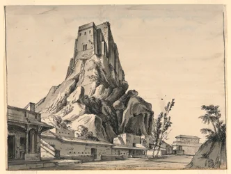 Stage Design, Castle on Hill