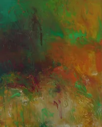 Vivid Abstract Landscape