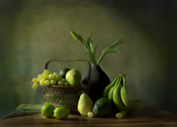 Lush Green Still Life