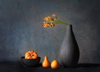 Orange Autumn Still Life