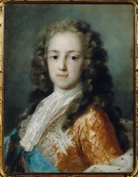 Louis XV, as Dauphin, Wearing the Order of the Saint Esprit, also called the Cordon Bleu