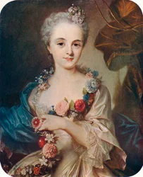 Portrait of a Lady Marquise de Pompadour