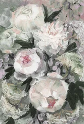 Painterly Peony Bouquet