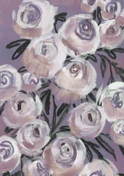 Soft Lavender Roses