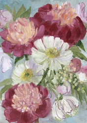 Vibrant Peony Bouquet