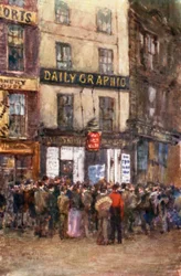 In the Strand: Waiting for Election News