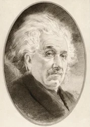 Albert Einstein, from Living Biographies of Great Scientists