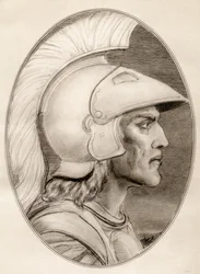 Alexander III of Macedon, from Living Biographies of Famous Men