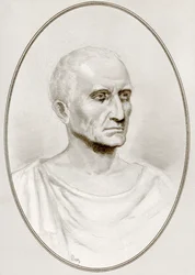 Gaius Julius Caesar, from Living Biographies of Famous Rulers