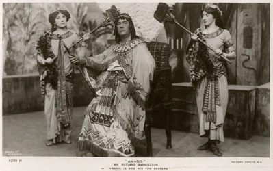 Members of the Cast of Amasis, c1906