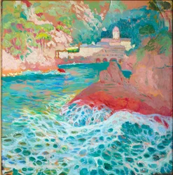 San Fruttuoso from the Sea