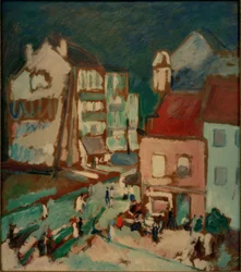 Street Scene in Knokke