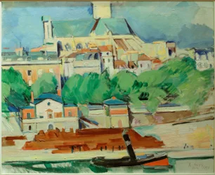 Banks of the Seine at St. Gervais-St. Protais