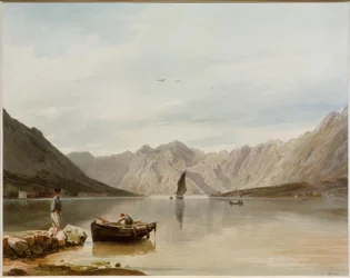 View Towards Mula and Dobrota near Cattaro