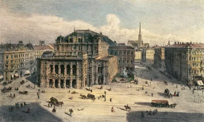 Vienna State Opera House, c.1869