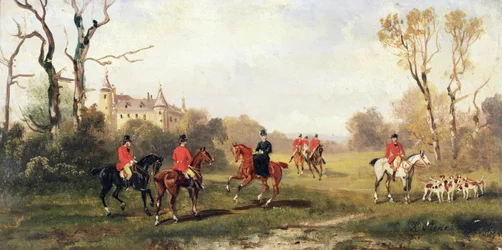 Hunting scene