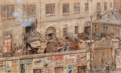 The Kitschelt Iron Foundry at the Skodagasse in Vienna