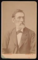 Portrait of Alexander von Frantzius 1821-1877, 1876