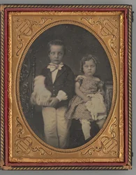 Untitled Portrait of a Boy and Girl