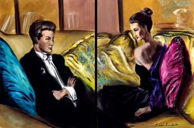 Longing - diptych, 2024