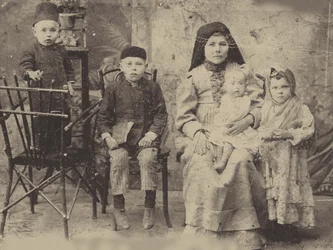 Kazan Tatar Family