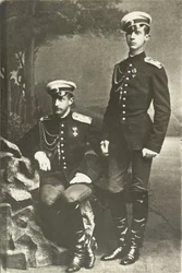 Grand Duke Constantin Constantinovich and Grand Duke Dimitri Constantinovich of Russia
