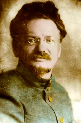 Portrait of Leon Trotsky, Russian Theorist and Politician (1879-1940)
