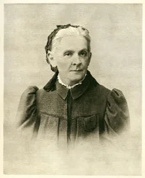 Portrait of Maria Alexandrovna Ulanov, mother of Lenin. Photography, in 
