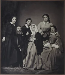 Portrait of the author and lexicographer Vladimir Dahl with Family