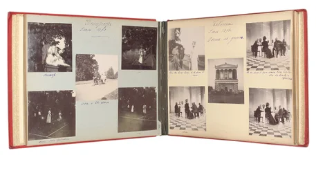 The Russian Imperial Family, Page from an Album of Photographs, c.1897-99