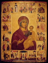 Icon depicting the Virgin and Child