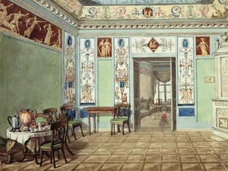 Neo-Classical Etruscan Breakfast Room, 1820
