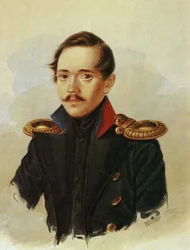 Portrait of Mikhail Lermontov