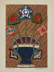 Coverlet Applique Quilt