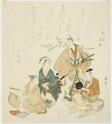 Street Scene in the Springtime