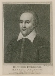 Richard Burbadge, the first performer of King Richard III